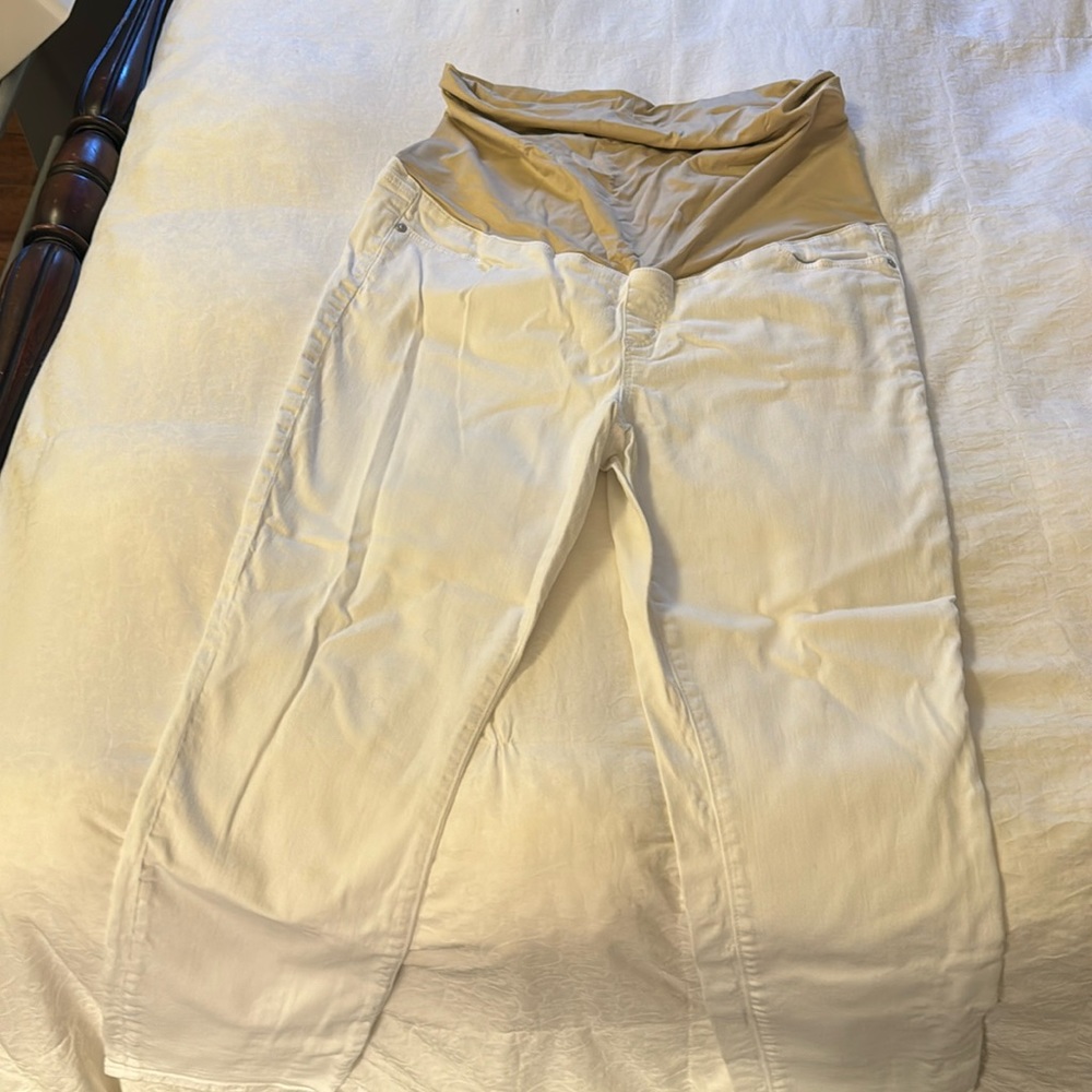 White Maternity Jeans - Loft